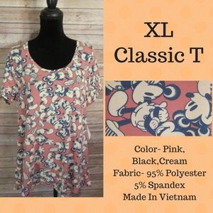 BNWT LuLaRoe Disney XL Classic T
